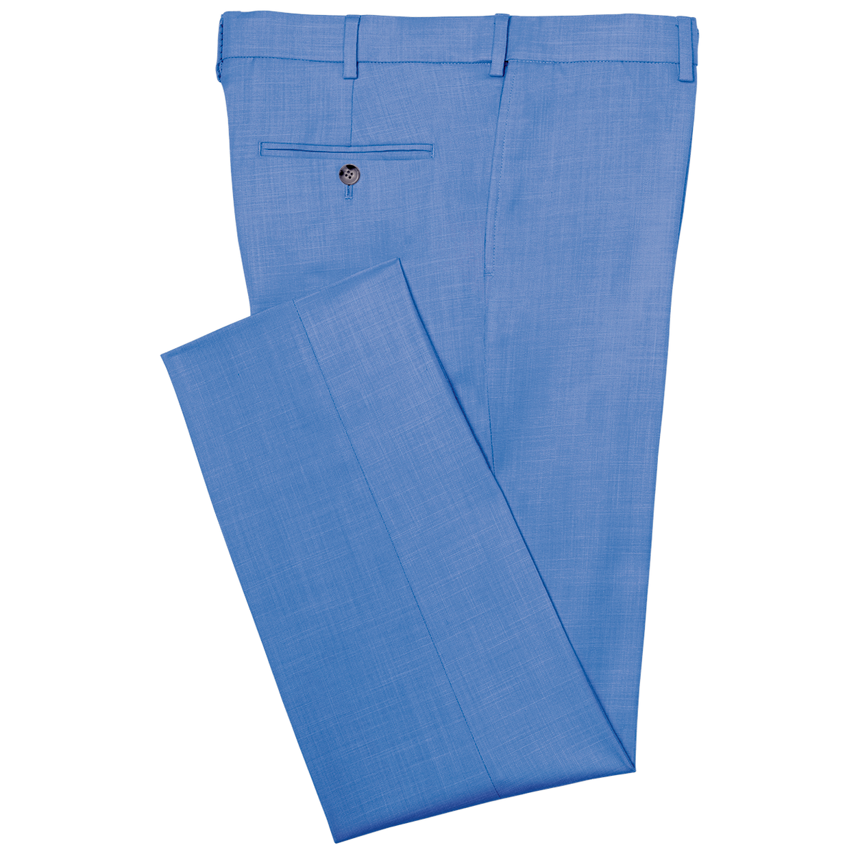 Marine Blue Stretch Separates Pants image number null