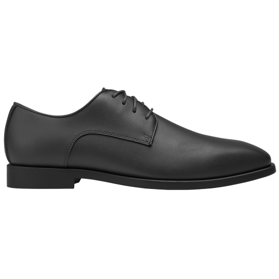 Black Matte Oxford Shoe