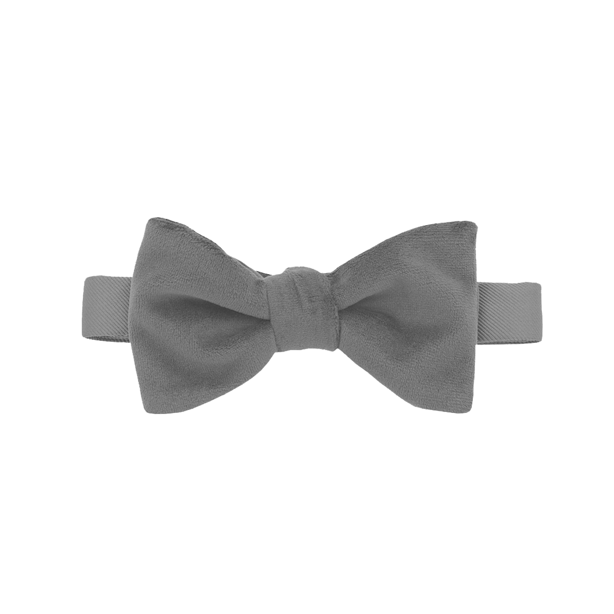 Platinum Velvet Bow Tie image number null