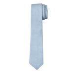 Dusty Blue Textured Long Tie image number 1