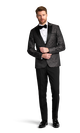 Black Paisley Chase Tuxedo  image number 1