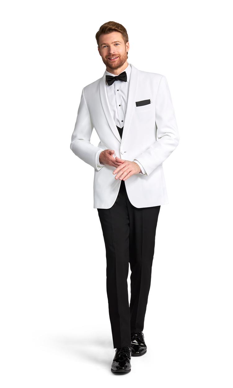 White Casablanca Dinner Jacket image number 1