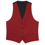 Red Stretch Separates Vest image number 1