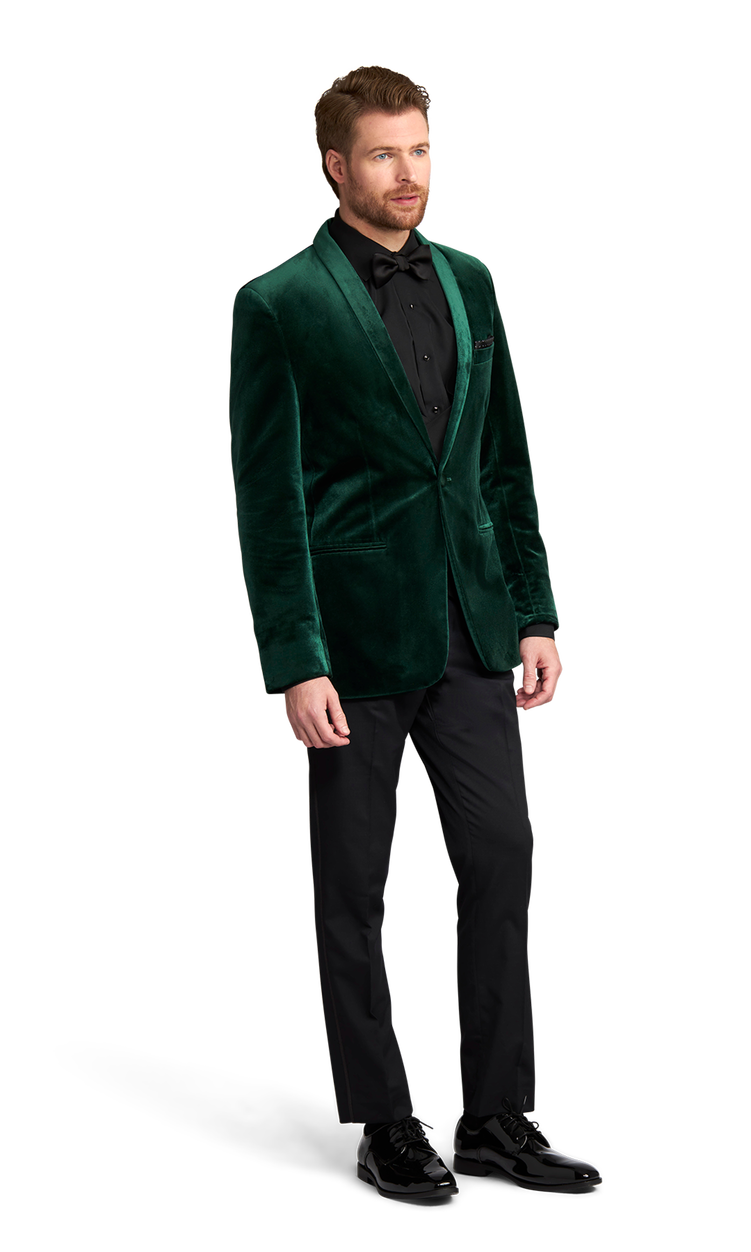 Green Velvet Brooklyn Tuxedo  image number 4