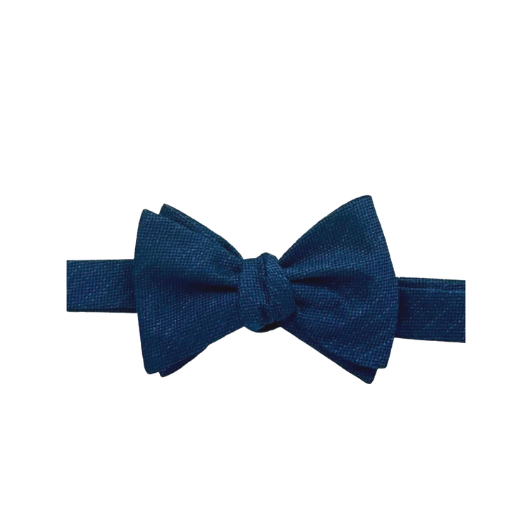 Steel Blue Bow Tie