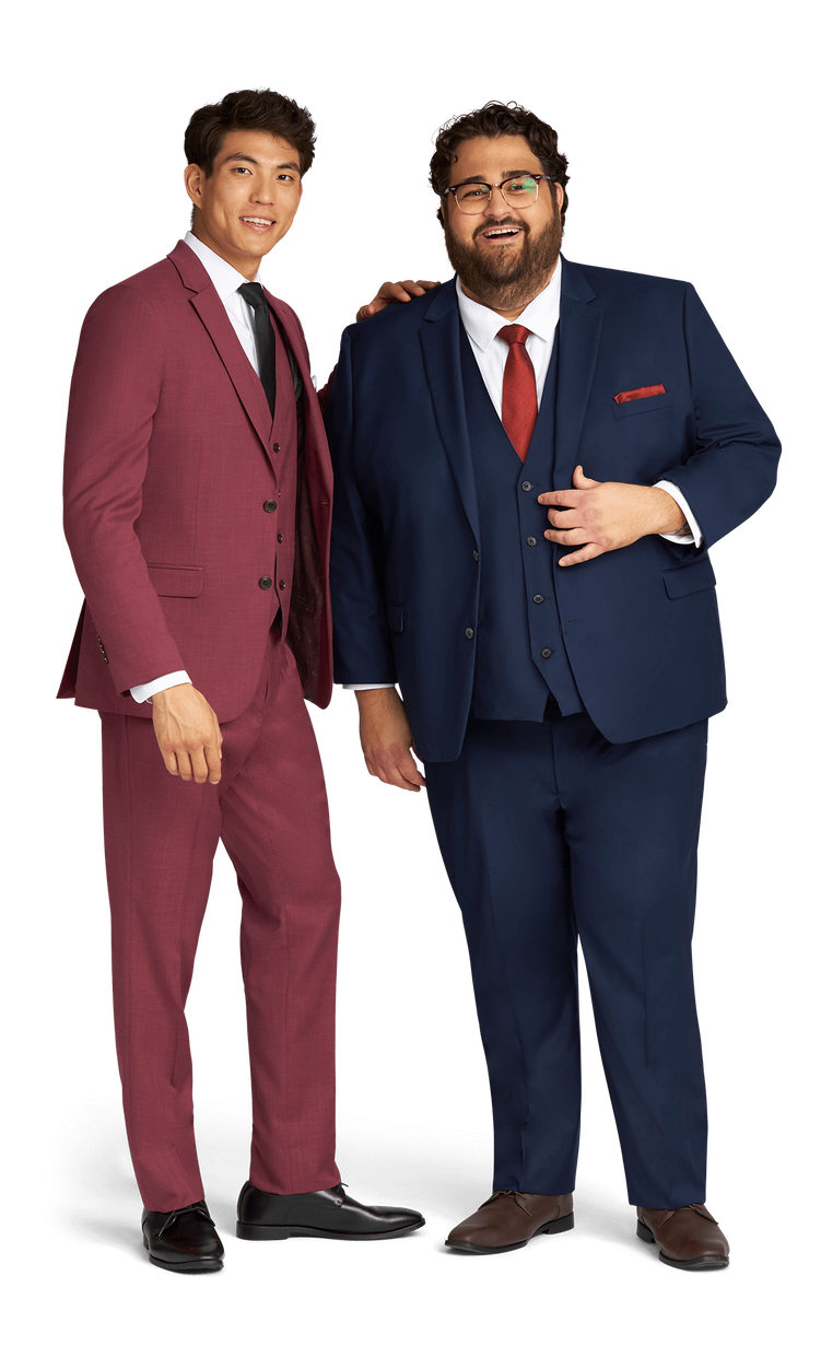Cranberry Stretch Suit Separates image number 4