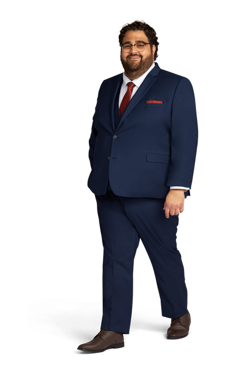 Navy Stretch Suit Separates