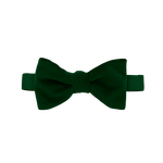 Evergreen Velvet Bow Tie image number 1