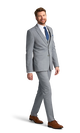 Heather Grey Performance Suit image number 2