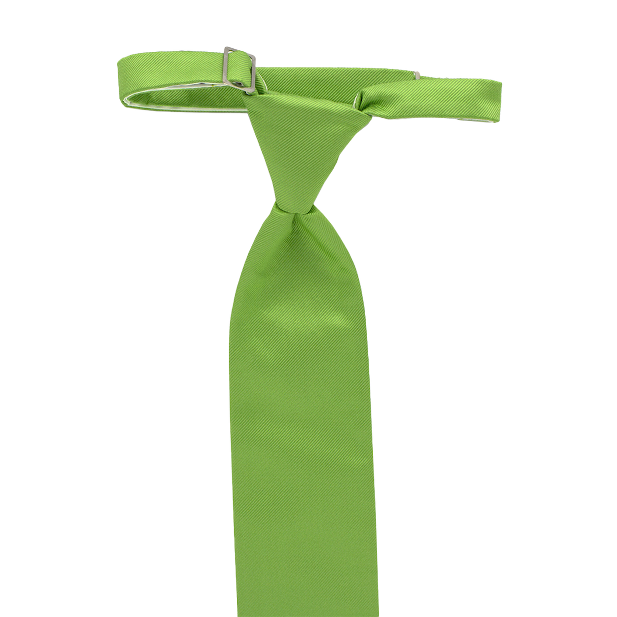 Lime Savvi Solid 4H Tie image number 1