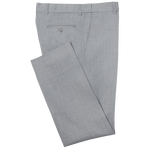 Heather Grey Performance Fabric Suit Pants image number null