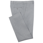 Heather Grey Performance Fabric Suit Pants image number null