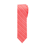Guava Striped Long Tie image number 1