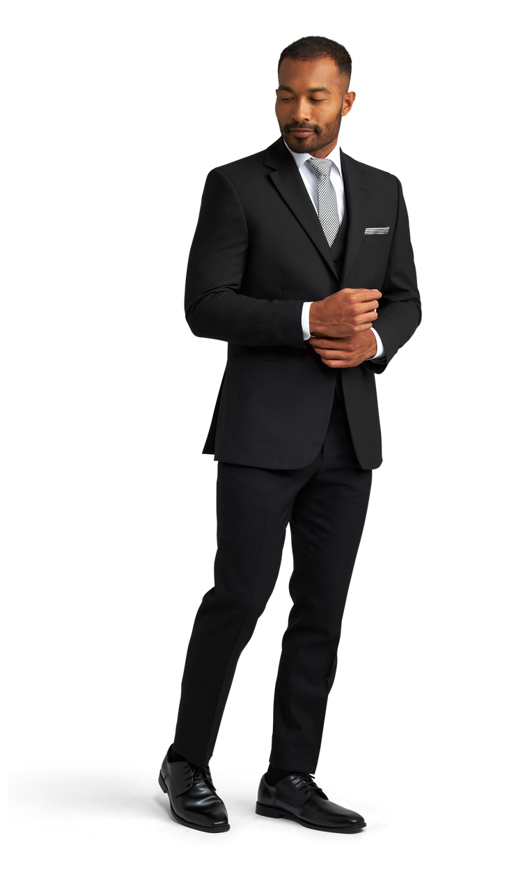 Black Hudson Stretch Suit image number 4