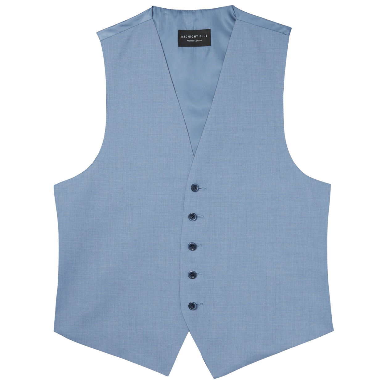 Light Blue Wool Vest image number 1