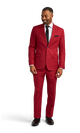 Red Stretch Suit Separates image number null