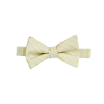 Straw Striped Bow Tie image number 1