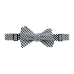 Gingham Plaid Bow Tie image number 1