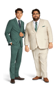 Forest Green Stretch Suit Separates image number 4