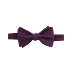 Plum Matte Bow Tie image number 1