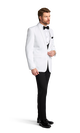 White Casablanca Dinner Jacket image number 2