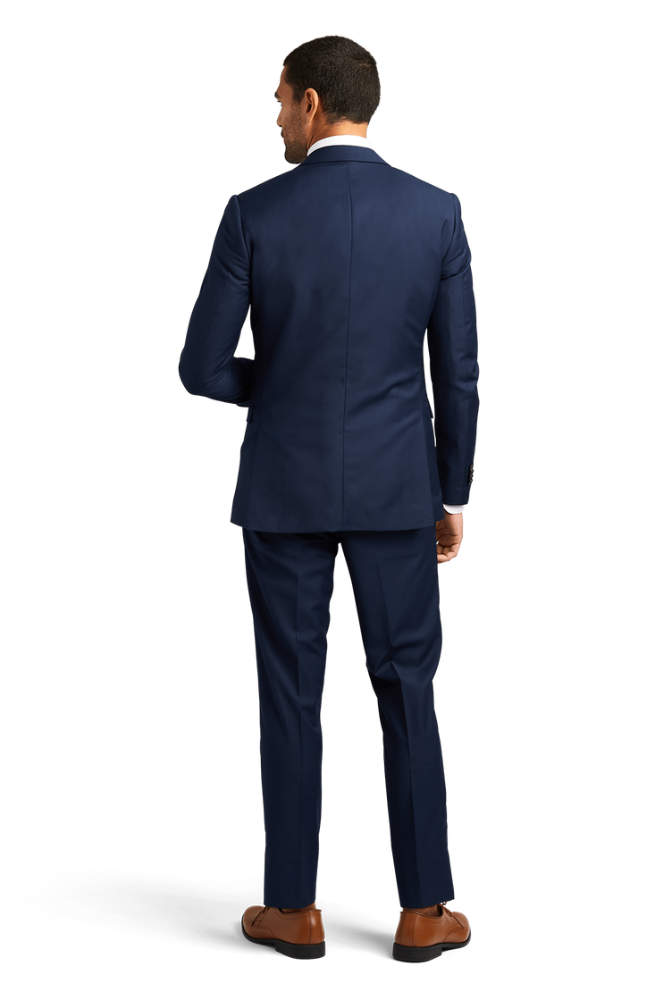 Navy Stretch Suit Separates image number null