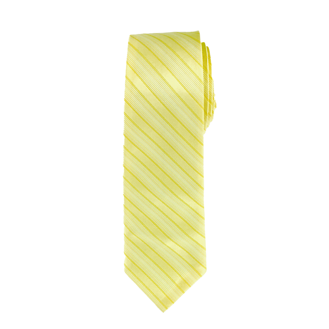 Canary Striped Long Tie image number 1