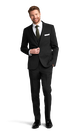 Black Performance Fabric Suit image number 1