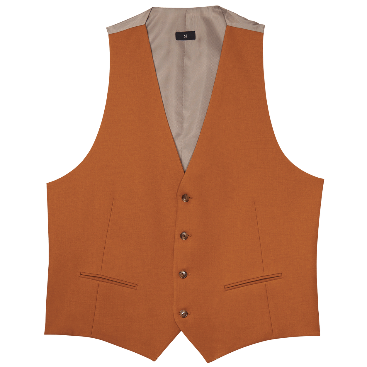 Caramel Stretch Separates Vest image number 1