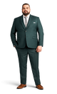 Green Stretch Suit Separates image number null
