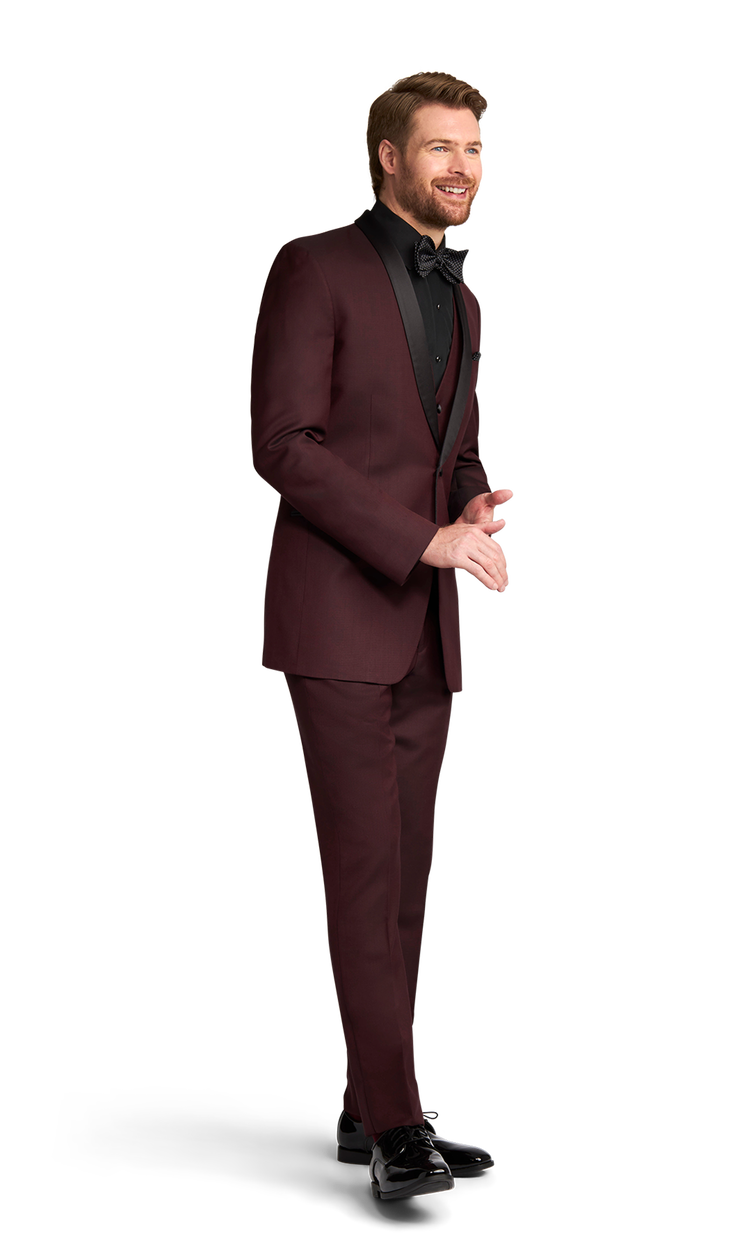Burgundy Camden Tuxedo image number 2