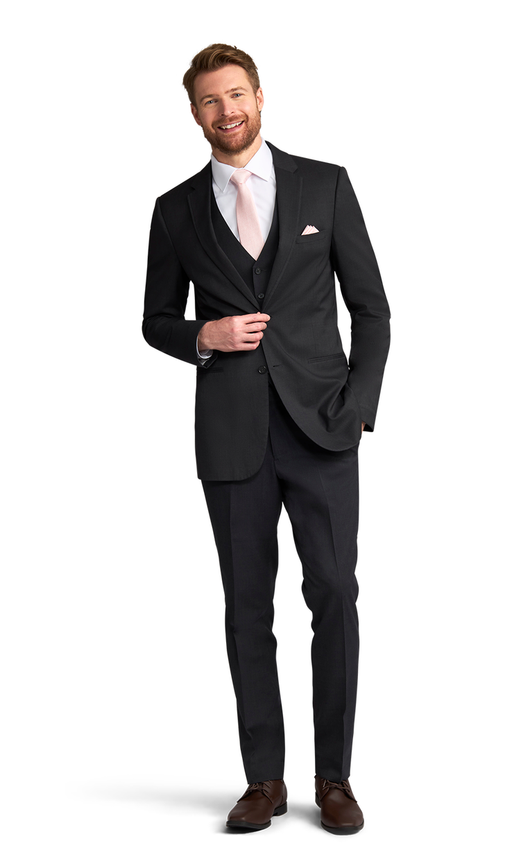Asphalt Grey Performance Suit image number 1