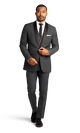 Charcoal Stretch Shawl Lapel Tuxedo Separates image number 1