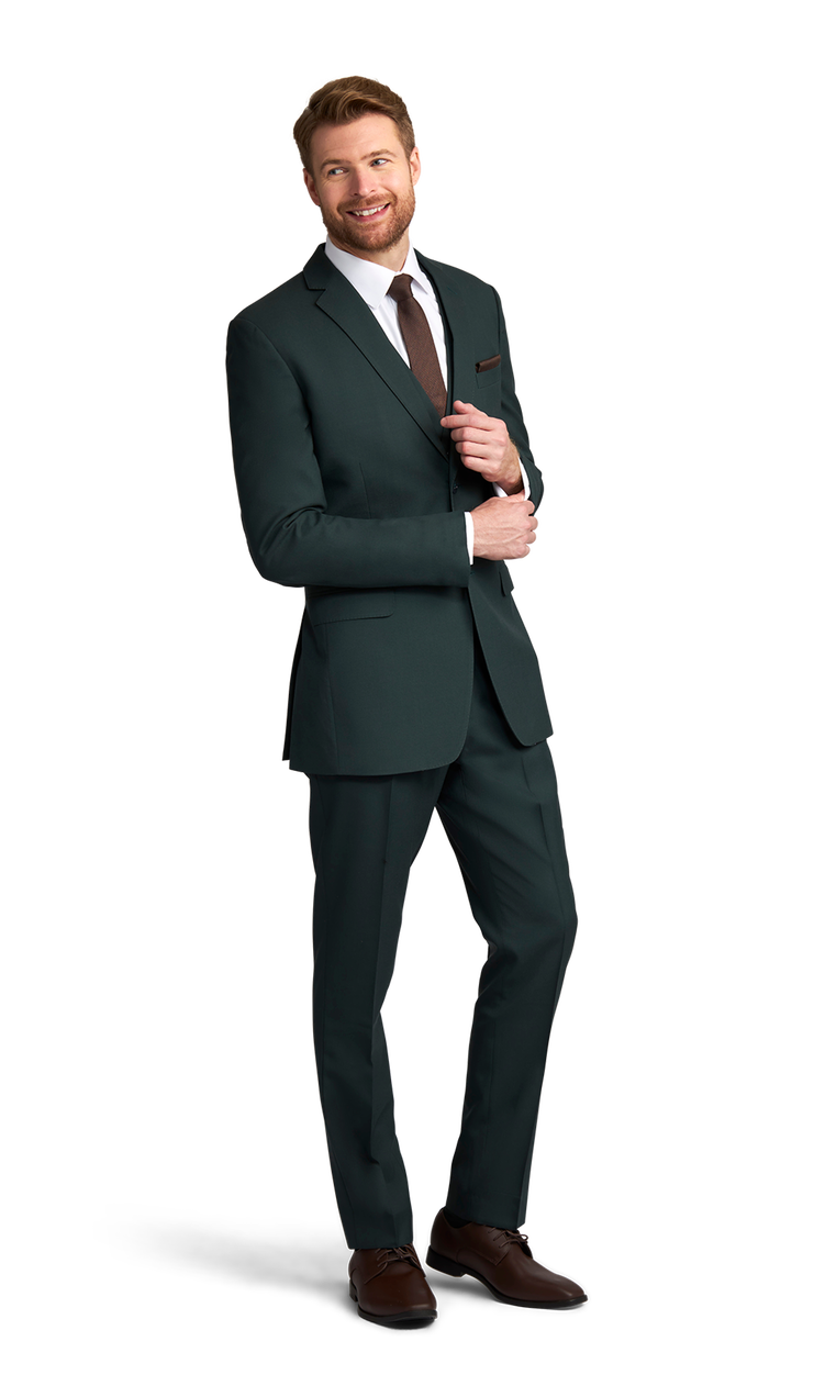 Dark Green Venice Suit  image number 2