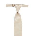 Ivory Long Tie image number 1