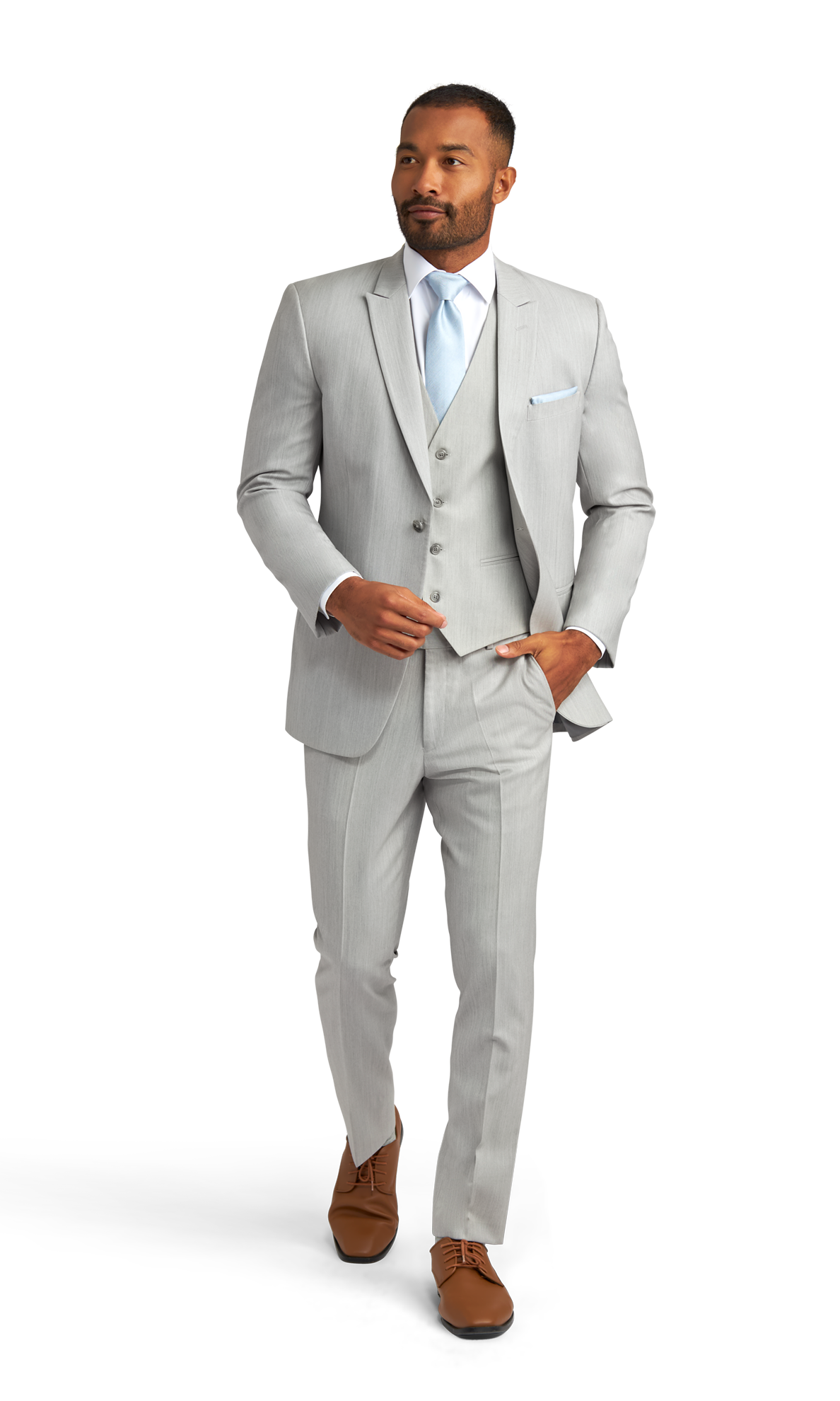 Light Grey Grenada Suit | Stitch & Tie