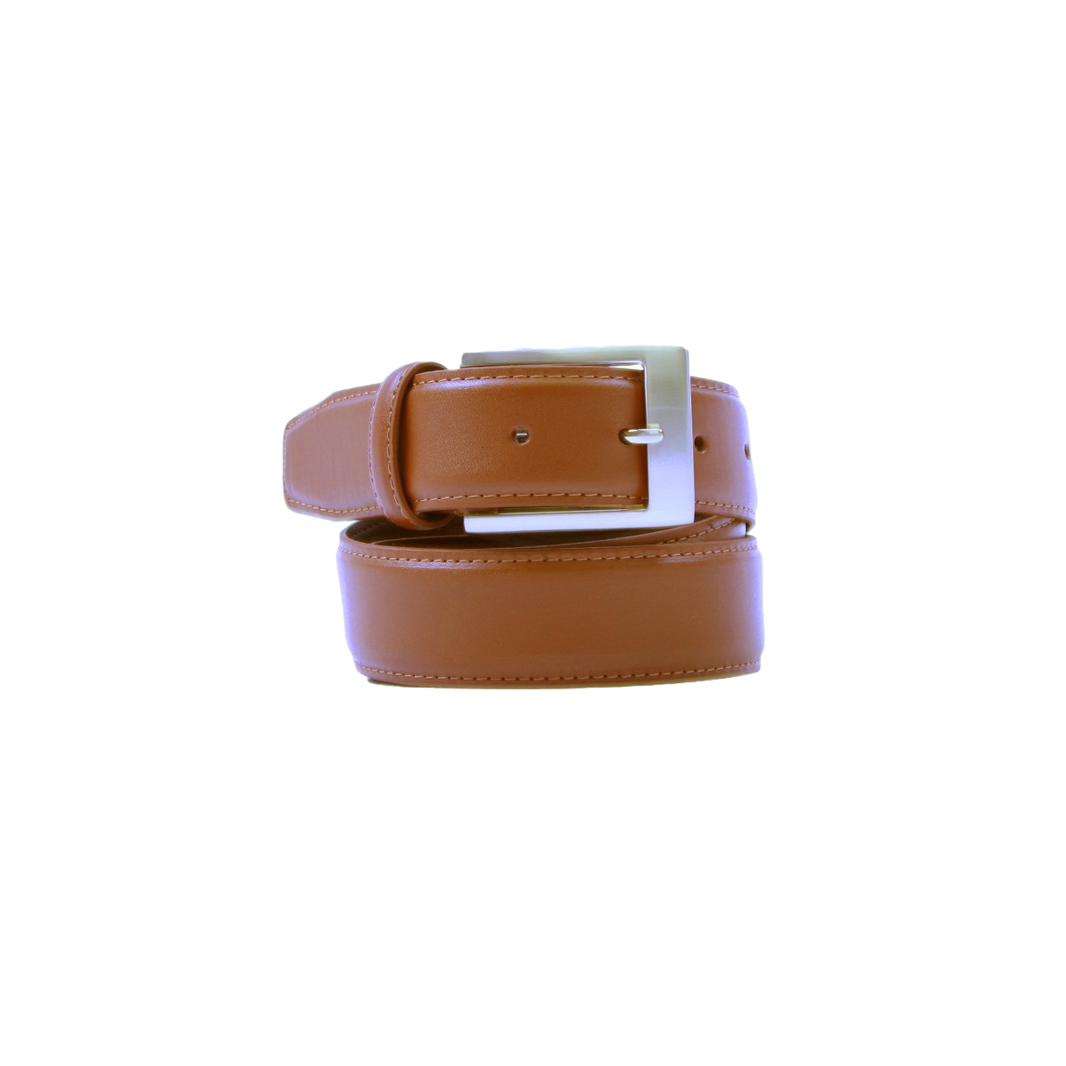 Thedi Evander Crosszip Half Belt, size Large, Brown Goatskin