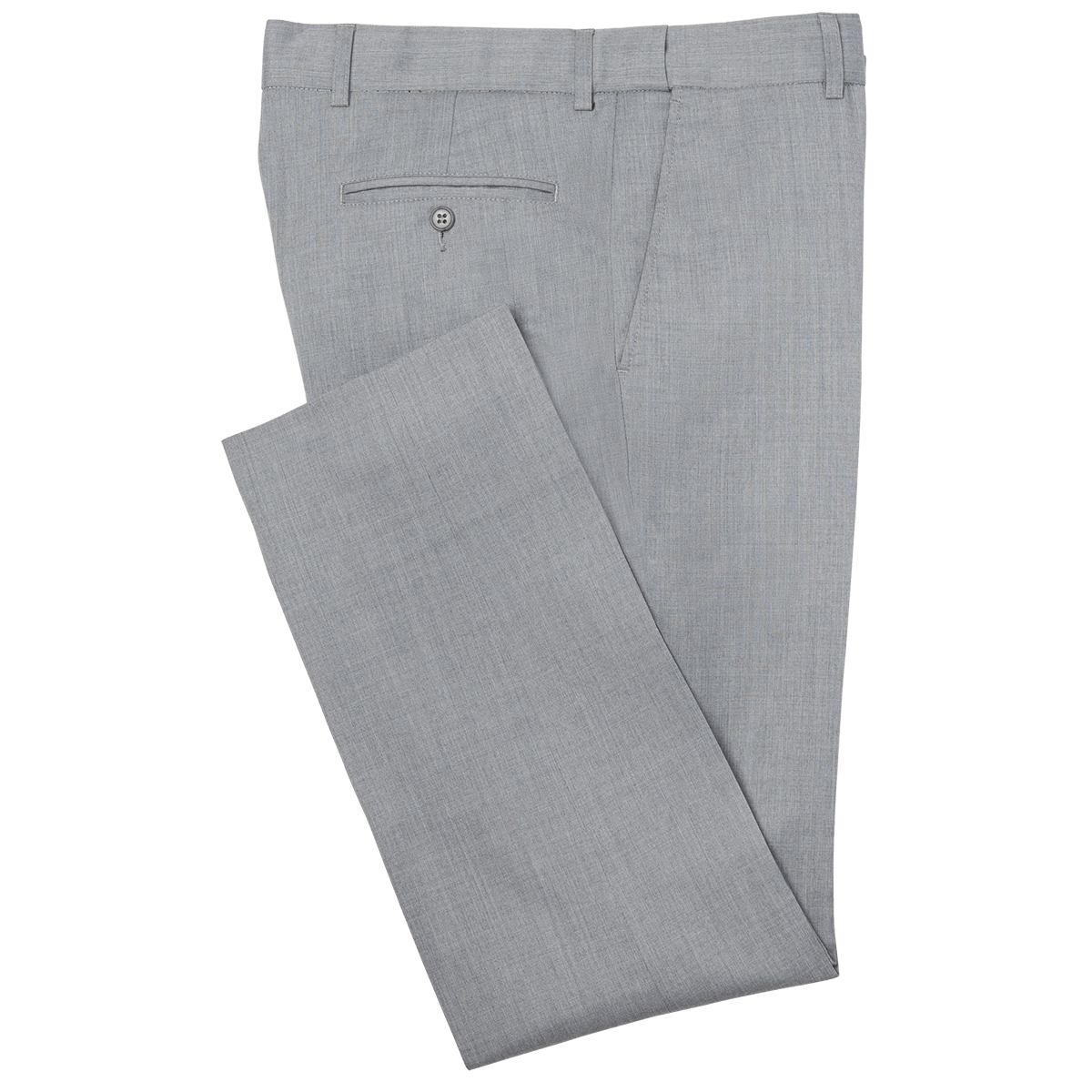 パンツ UNUSED Belted Cotton Silk Gray Trousers 28362090_57782711_600.jpg