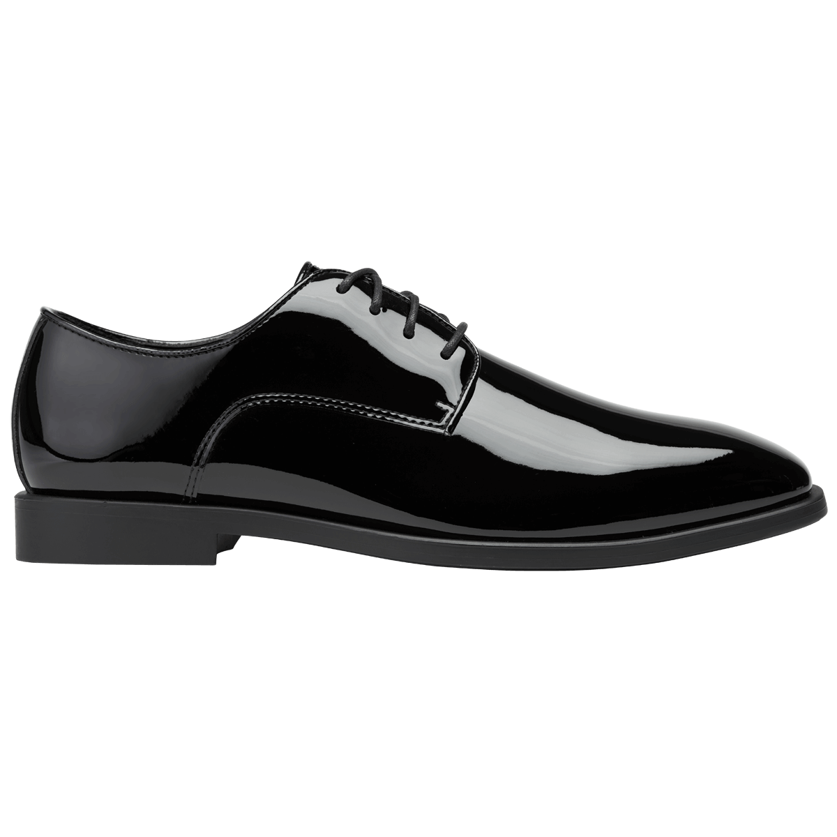 Black Shiny Tuxedo Shoe